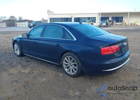 2013 Audi A8 L 3.0T z USA, uszkodzony, nr VIN WAURGAFDXDN024993